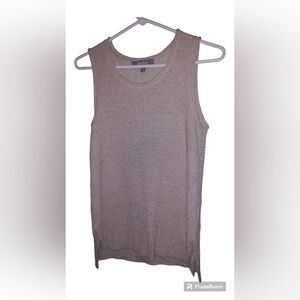 cream sleeveless women's blouse size M with Marled brand